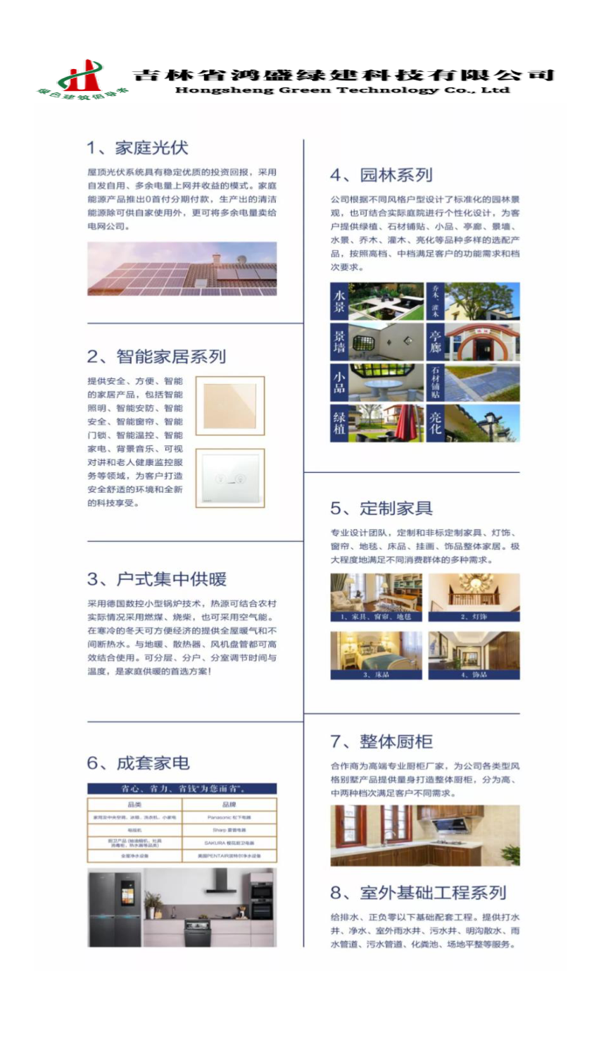   被動式低能耗房屋部分標準戶型