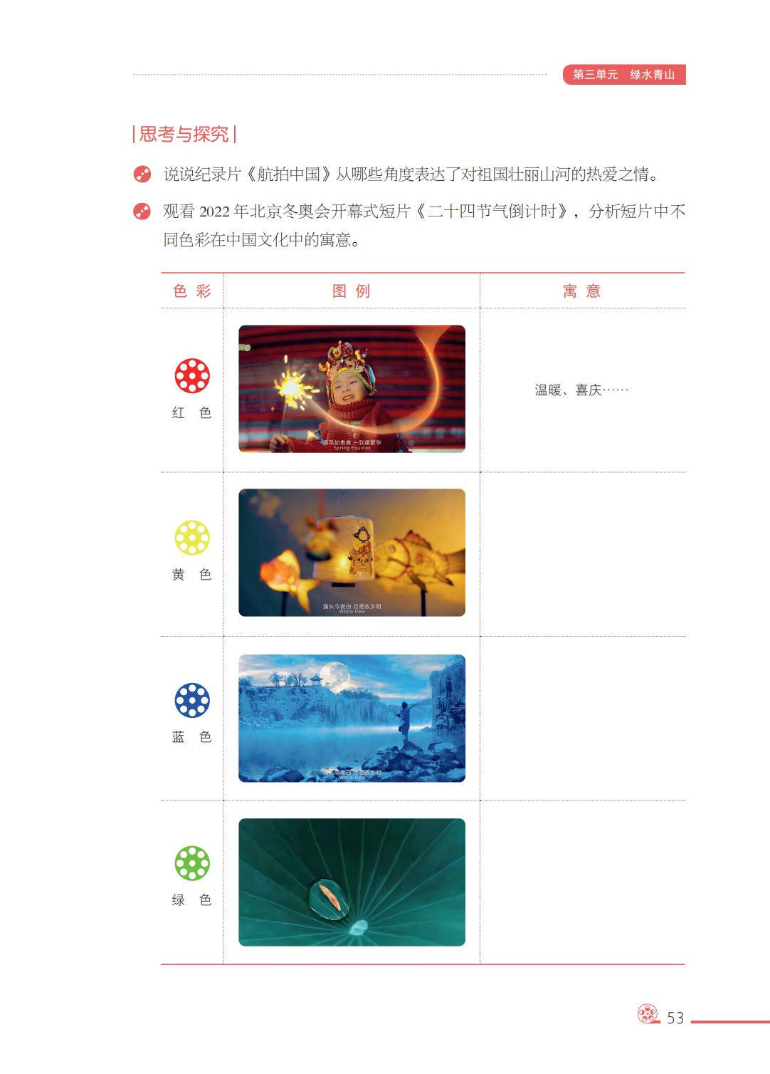 2026西南大學版八年級影視上冊電子課本(PDF高畫質版)