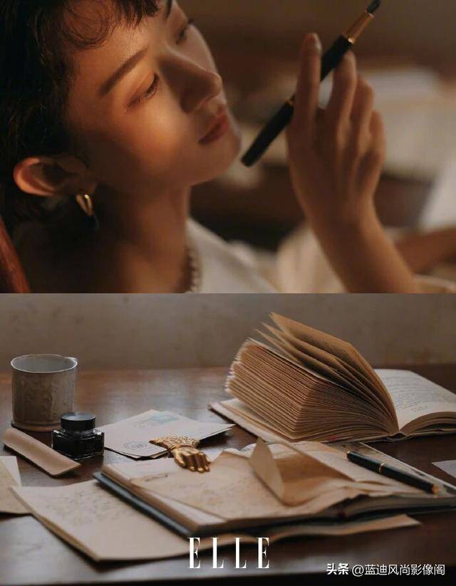 原創趙麗穎開年王炸！三登 ELLE 二月刊，復古光影裡藏著女性力量的答案