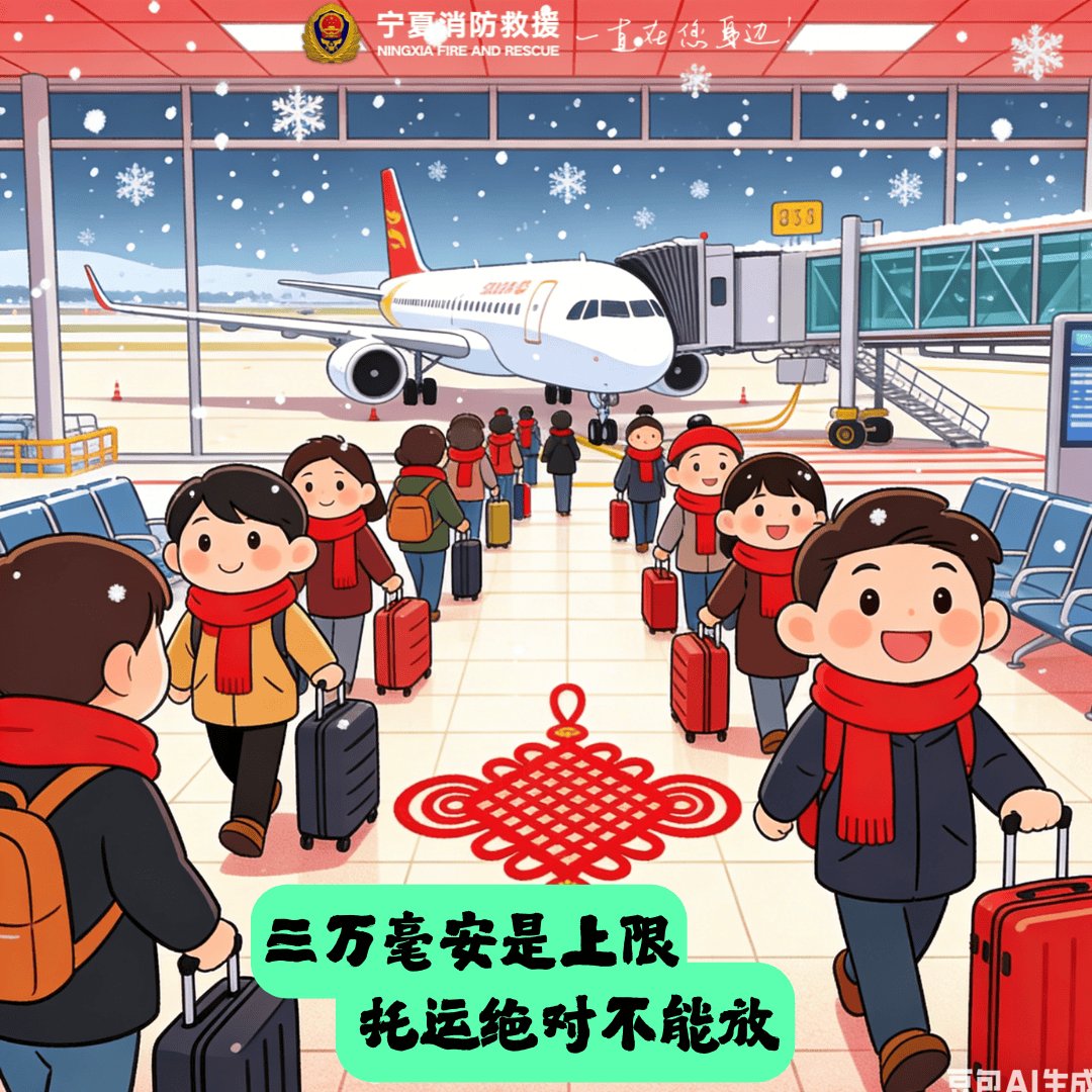 為春運護航，這些消防知識點請你收藏！！！